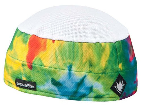 SweatVac Ventilator Cap (Tye Dye / White Top)