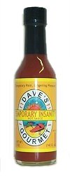 Dave's Temporary Insanity Hot Sauce 5 oz (not in pricelist)