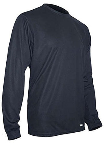 Men's Tech Silk Crew - Black - Medium