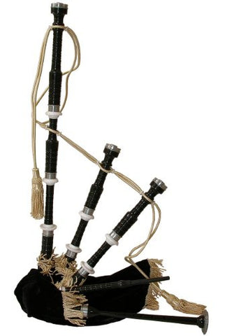 Bagpipe, Black Rosewood w/ Black Cover, Syn Bag