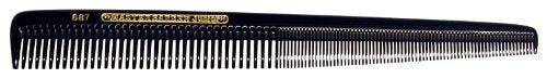 Master Barber 7.5" Comb.Teeth Measure 1/2" On The Tall End Tapering To 3/16" On The Small End.