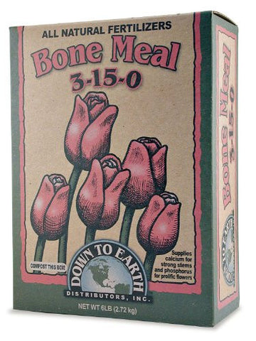 All Natural Fertilizer Bone Meal 3-15-0 - 6lb