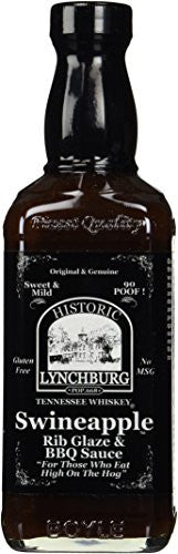 Historic Lynchburg Tennessee Whiskey Swineapple Rib Glaze 16 oz