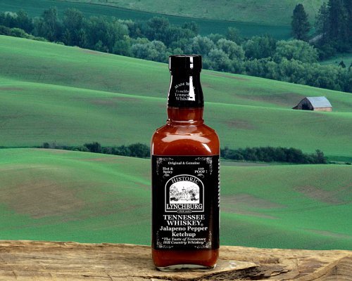 Historic Lynchburg Tennessee Whiskey Jalapeno Pepper Ketchup 15 oz (not in pricelist)
