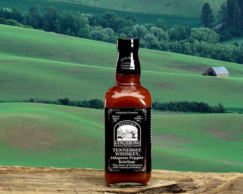 Historic Lynchburg Tennessee Whiskey Jalapeno Pepper Ketchup 15 oz (not in pricelist)