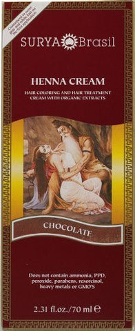 Surya Henna Cream - Chocolate, 70ml
