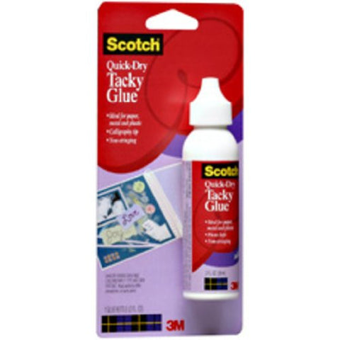 Quick Dry Tacky Adhesive 2 oz Acid Free