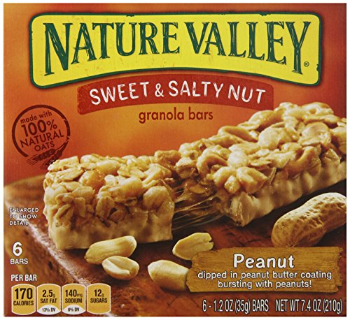 Nature Valley Sweet and Salty Peanut Granola Bars 30 Count 1.2 Oz