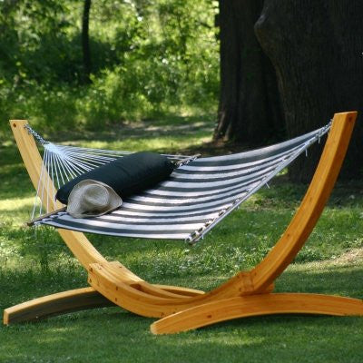 Deluxe Roman Arc - Cypress Hammock Stand