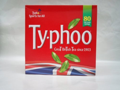 Typhoo Teabags 80s 8.8oz (250g)