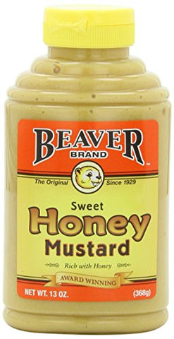 Beaver Honey Mustard 13 oz