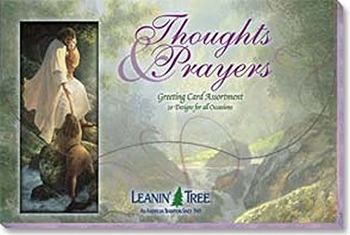 Thoughts & Prayers Card Assortment Boxed Greeted Cards, 20 cards (20 designs) with 22 envelopes