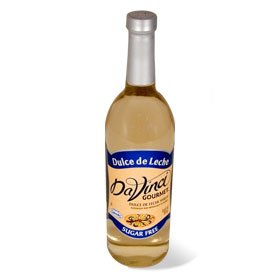 Da Vinci Gourmet Sugar Free Syrup Dulce de Leche Glass Bottle 750 ml