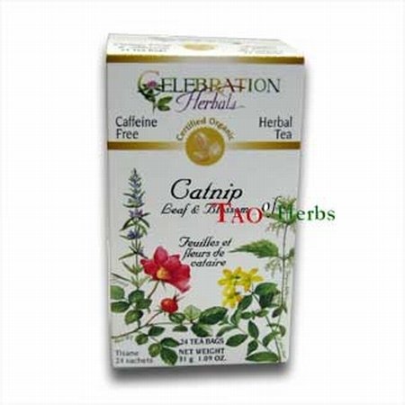Celebration Herbals - 24 bag Catnip Leaf & Blossom Tea Organic