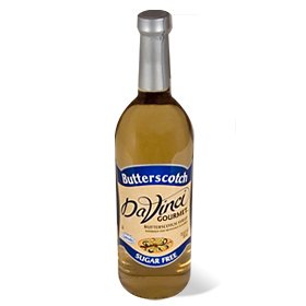 Da Vinci Gourmet Sugar Free Syrup Butterscotch Glass Bottle 750 ml