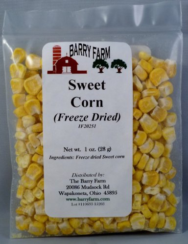 Sweet Corn	1 oz. Package Freeze Dried