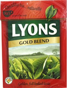 Lyons Gold Tea Bags 80s