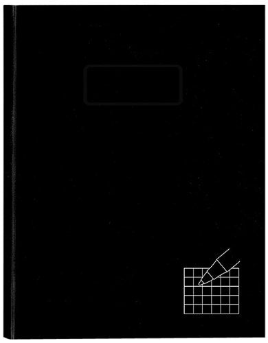 BLUELINE BUSINESS NOTEBOOK - QUAD, BLACK, 192 PAGES