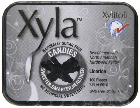 Mints Licorice, Sugar Free, FF 100ct, 50 grams