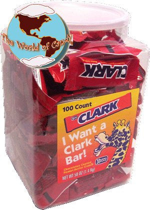 Milk Chocolate Clark Jrs. 100-Piece Tub