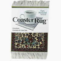 Jade Fars Pictorial CoasterRug (4 pcs)
