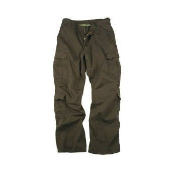Brown Vintage Paratrooper Fatigues - Large