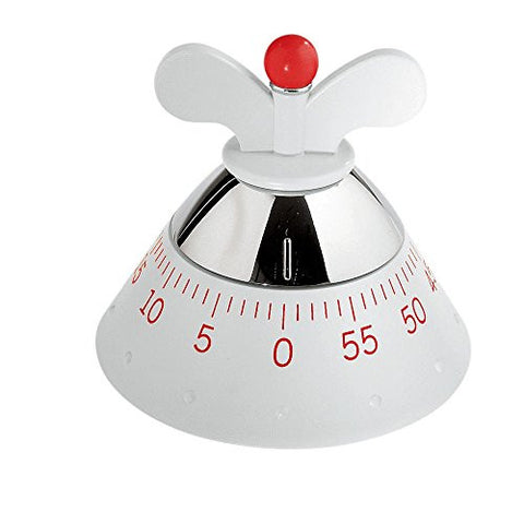 Kitchen timer in Thermoplastic Resin, White, 4¼ in.