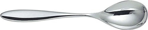 Dessert spoon in 18/10 stainless steel mirror polished, 6¾ in.