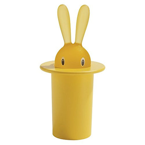 Toothpick Holder in Thermoplastic resin, Yellow, 3 in.
