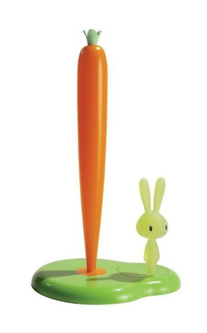 Kitchen Roll Holder in Thermoplastic Resin, Green, 13½ in.