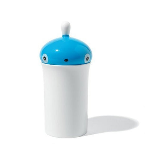 Cotton Swabs Holder, Blue, 6 in.