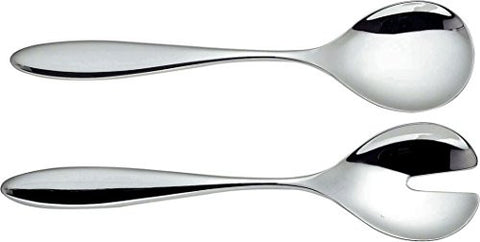 Salad Set, Mirror Polished, 10¼ in.
