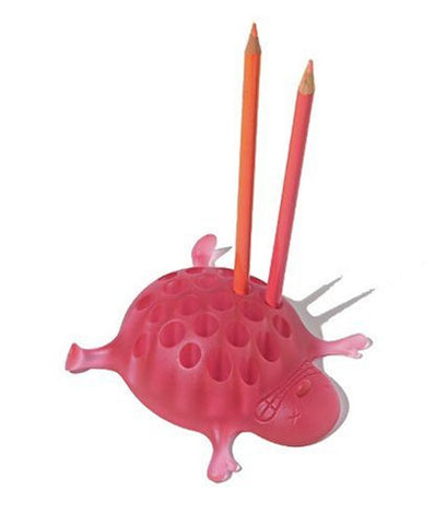 Pencil Holder in Thermoplastic Resin, Fuchsia, 1¾ in.
