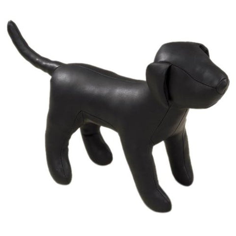 Leg Avenue - Dog Mannequins - Black Satin - Medium