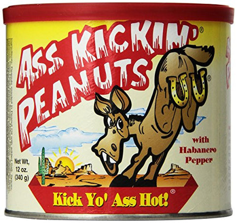 Ass Kickin' Peanuts 12 oz