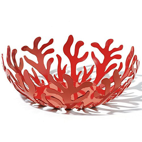 Mediterraneo Fruit Bowl, Red, 11½ in.