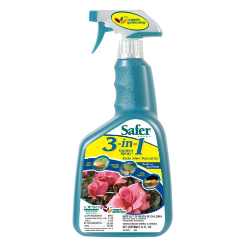 SAFER 5460 3-IN-1 RTU GARDEN SPRAY, 24OZ