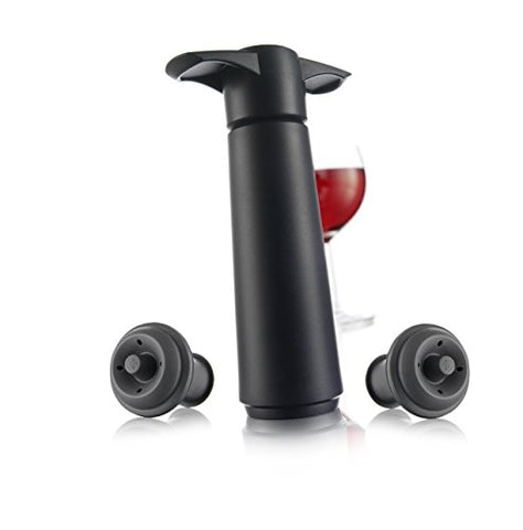 Vacu Vin Wine Saver Giftpack Black (1 pump, 2 stoppers)