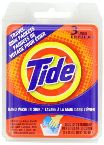 TIDE TRAVEL SINK PACKETS