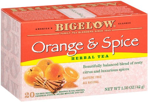 Bigelow Orange and Spice 20ct