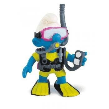 Schleich Scuba diver Smurf