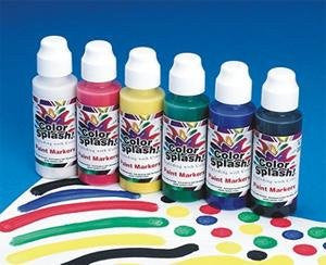 Tempera Marker Set - Primary Colors (Pack of 6)