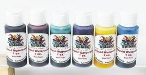 1-oz. Liquid Watercolors (Set of 6)