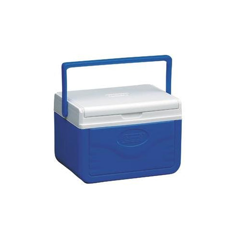 Fliplid 5 Quart Personal Cooler, Holds 6 Can - Blue