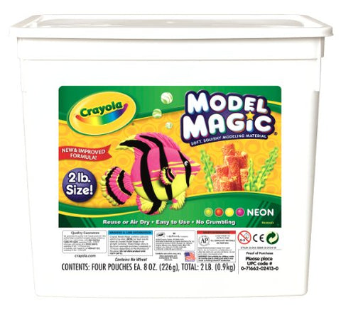 Model Magic 2-lb. Bucket, Neon Colors