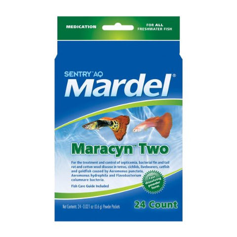 Mardel Maracyn-Two Powder Packets (Freshwater) 24ct