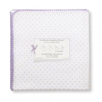 Ultimate Swaddle Classic Polka Dots Lavender