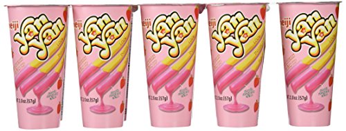 Meiji Yan Yan Strawberry Dip 1.2 oz