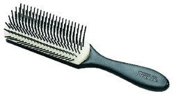 Black Handle,White Pad Styler, 7-row