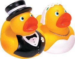 RUBBER DUCKIES BRIDE & GROOM